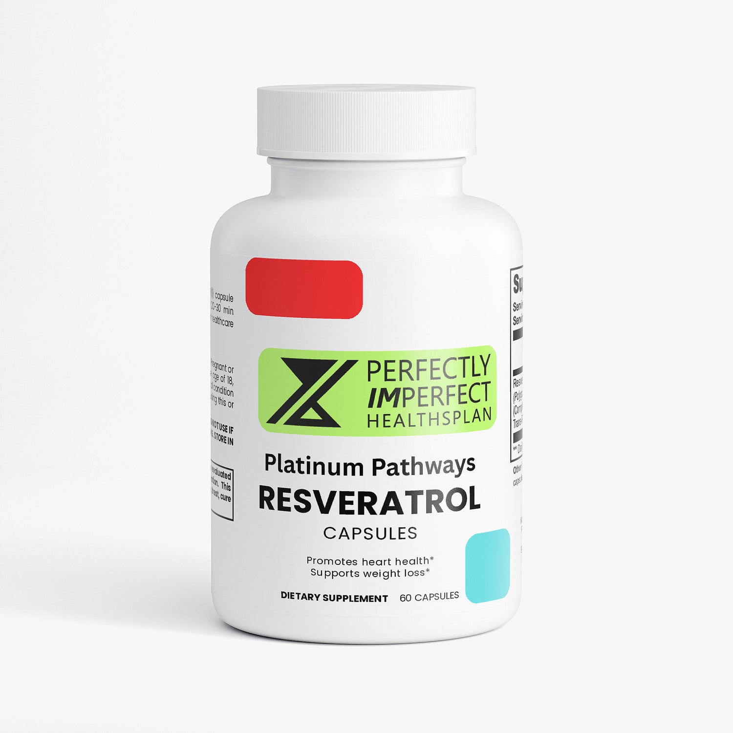 Platinum Pathways Resveratrol 50% 600mg