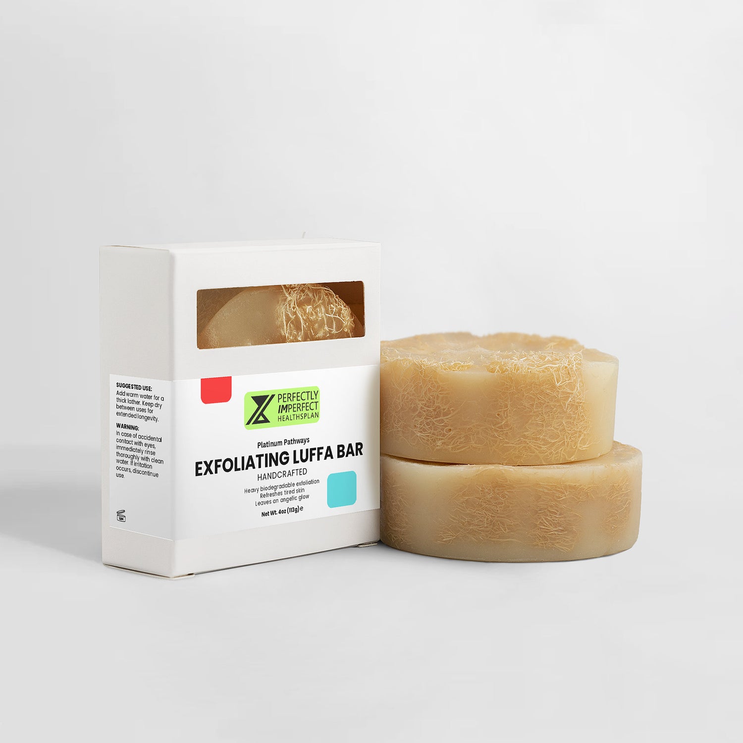 Platinum Pathways Exfoliating Luffa Bar