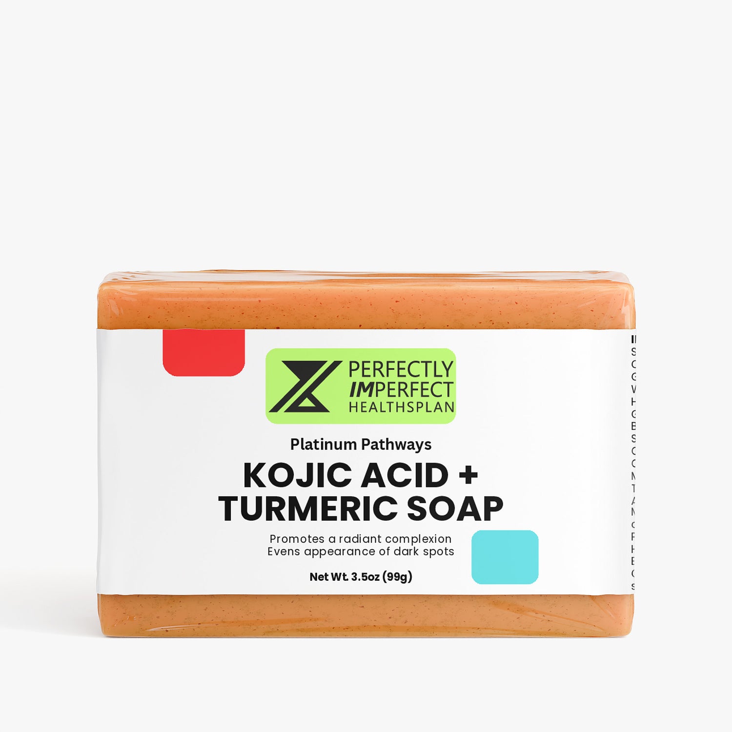 Platinum Pathways Kojic Acid + Turmeric Soap